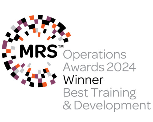 Best training and development award badge